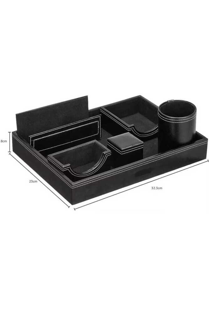 Desk Organiser - Color: Black