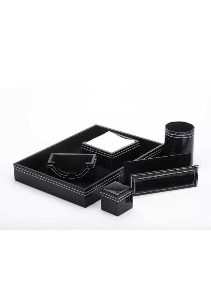Desk Organiser - Color: Black