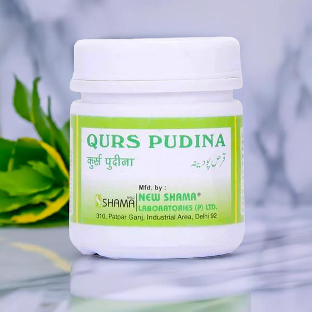 New Shama Qurs Pudina 100 Tablets