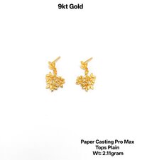 9KT New Design Gold Paper Casting Pro Max Tops Plain