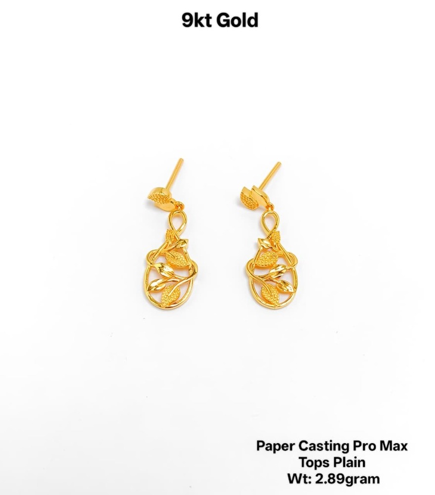 9KT New Design Gold Paper Casting Pro Max Tops Plain