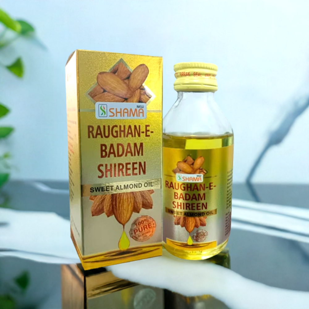 New Shama Raughan E Badam Shireen 100ml - Application: For Hair & Scalp