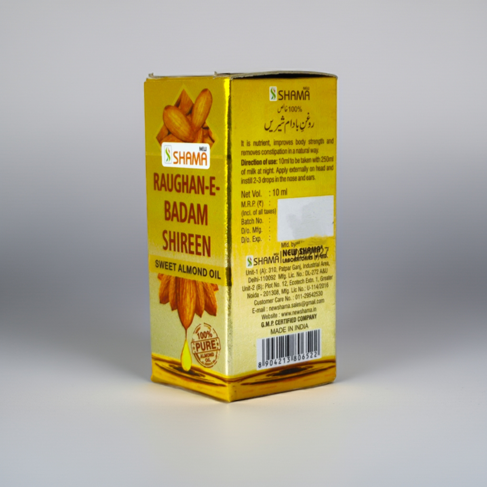 New Shama Raughan E Badam Shireen 10ml