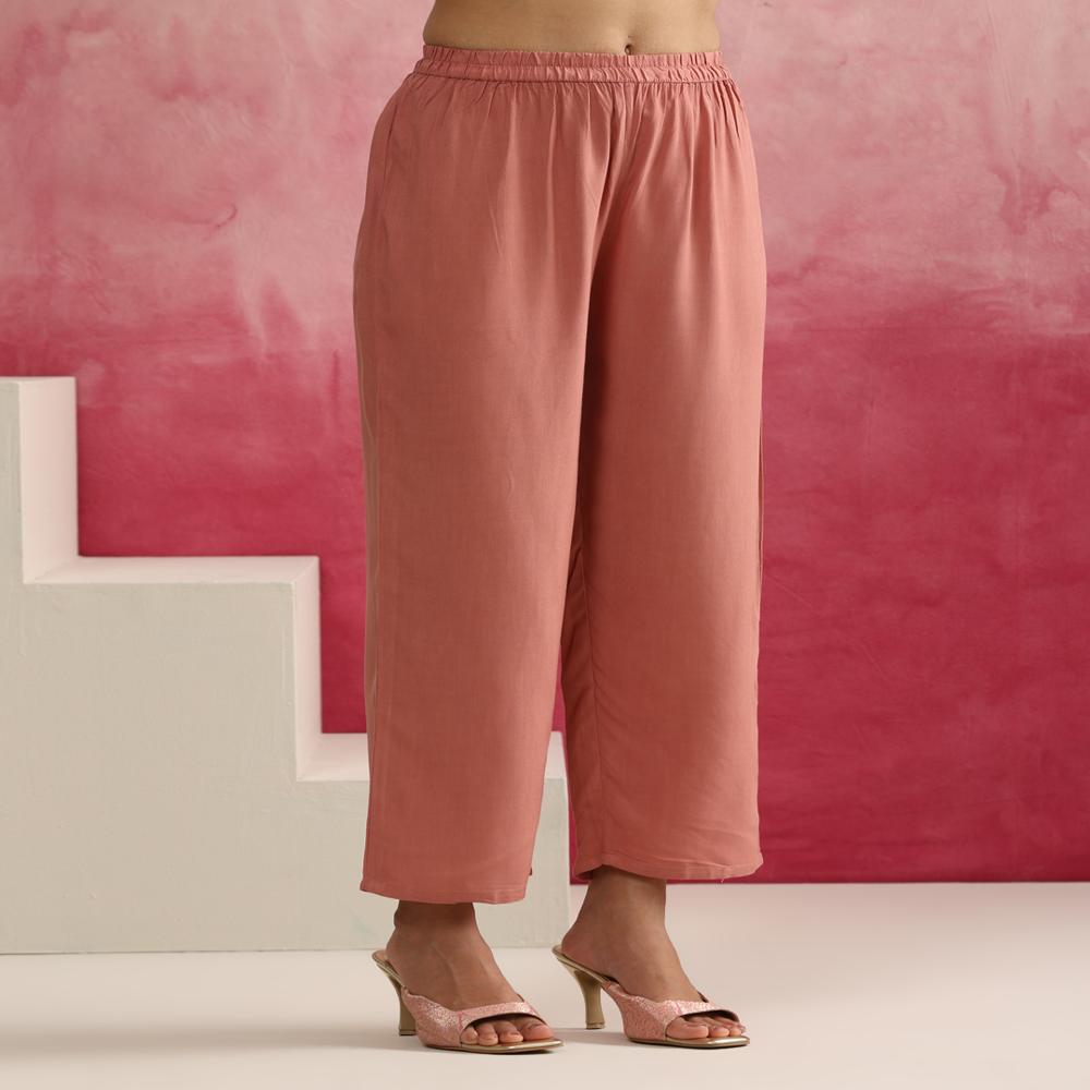 Women Kurta Set - Color: Peach