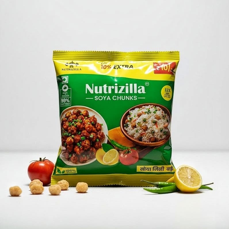 40 Gram Nutrizilla Soya Mini Chunks Packet