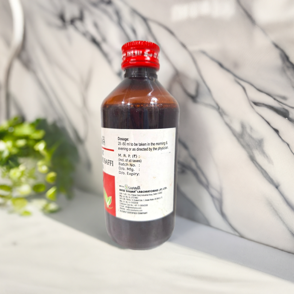 New Shama Sharbat Murakkab Musaffi Khoon 200ml