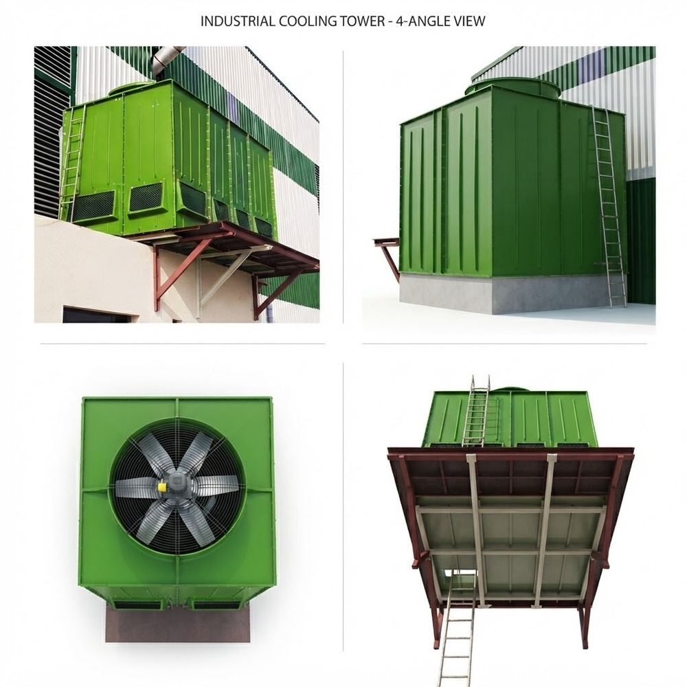 Rectangular-Square Shape Cooling Tower - Application: Rectengular And Round
