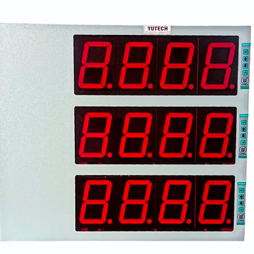 6 Inch 3 Line Jumbo Display Indicator with Red LED