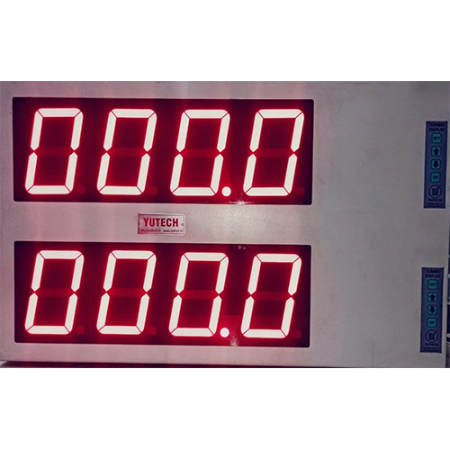 6 Inch 3 Line Jumbo Display Indicator with Red LED