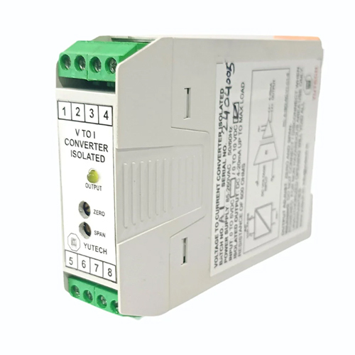 Voltage To Current Converter Signal Isolator 0-10 V Input 4-20 mA Output 1 Channel