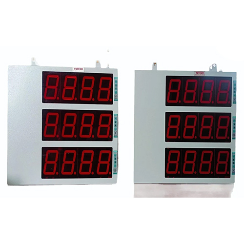 3 Line 4 Inch Jumbo Display - Accuracy: 1  %