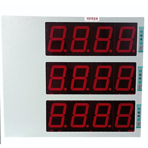 3 Line 4 Inch Jumbo Display