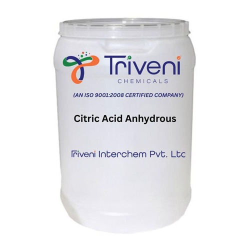 Citric Acid Anhydrous - White Crystalline Powder 99.8% Purity Odorless Melting Point 153-159Â°C BP/USP/FCC/E330 Compliant