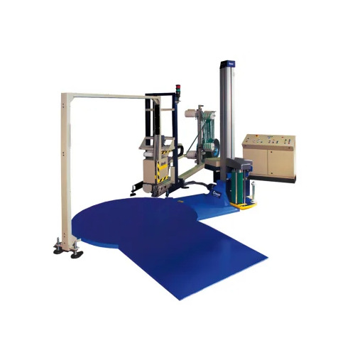 Combination Stretch Wrapper And Strapping Machine