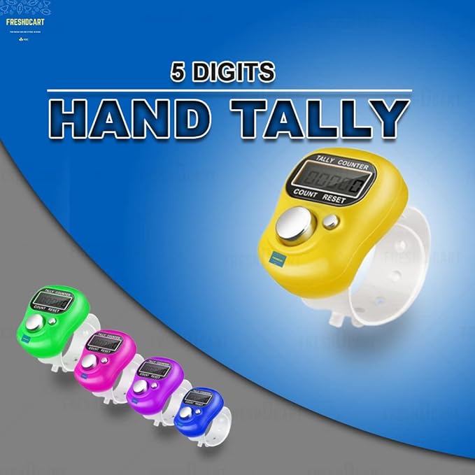 Finger Tally Counter - Color: Multi Colour
