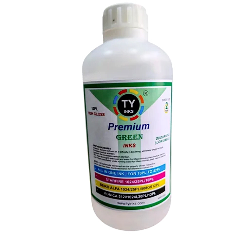 Green Ty Premium Printing Ink - Ph Level: 7 Ph