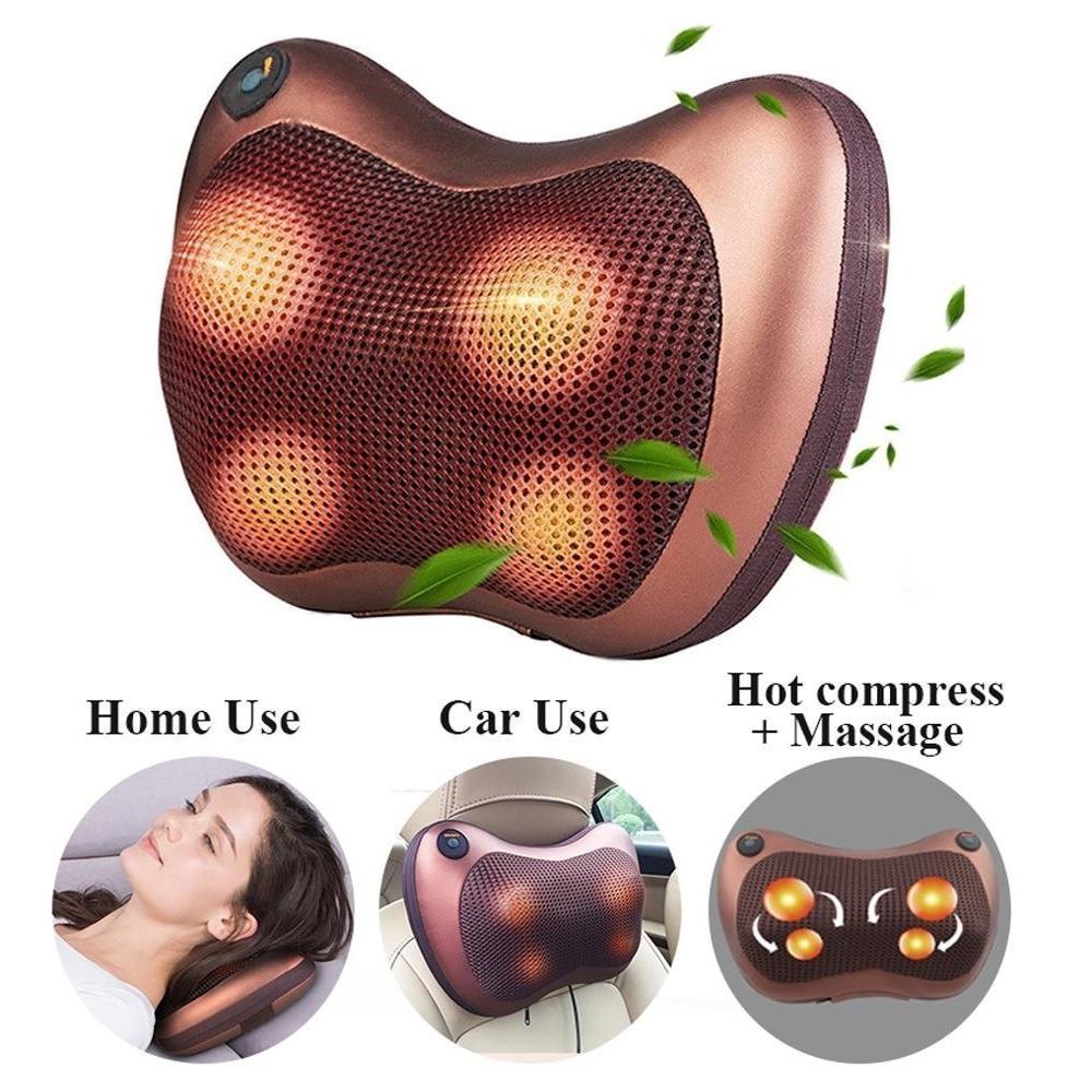 Car And Home Massager Pillow - Battery Life: 45 Minutes
