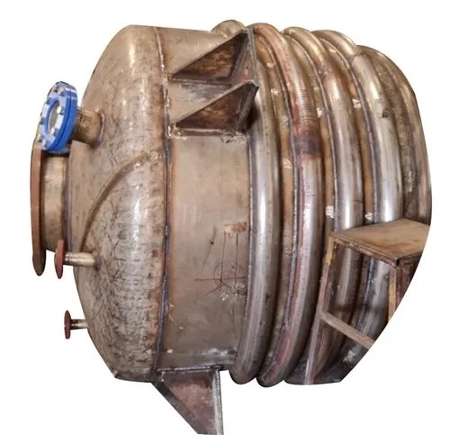 SS316 Limpet Coil Vessel Tank