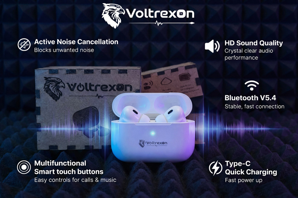 Earbuds Vtx-tws-250 - Body Material: Plastic