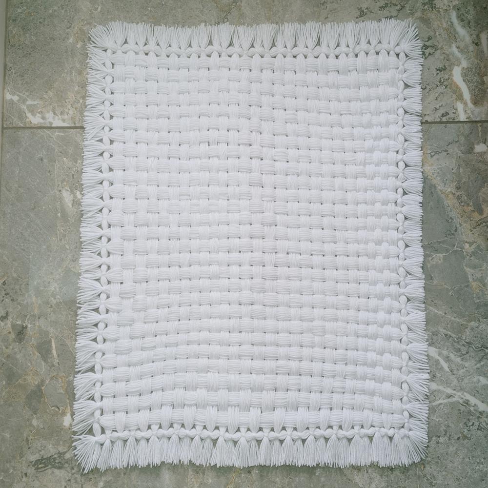 Woolen prayer mat / hands crochet wool asan