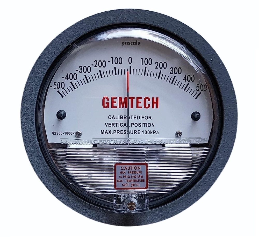 Wholesalers & Distributors GEMTECH DIFFERENTIAL PRESSURE GAUGE FROM Azamgarh Uttar Pradesh