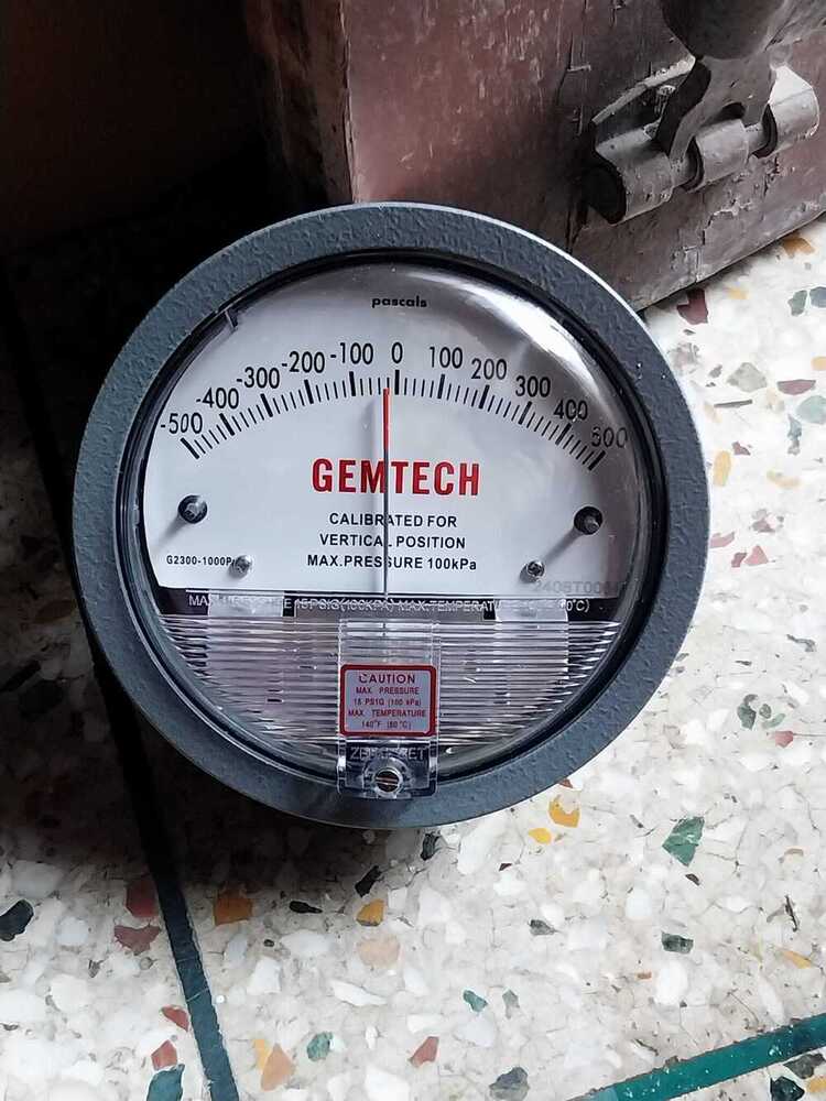 Wholesalers & Distributors GEMTECH DIFFERENTIAL PRESSURE GAUGE FROM Azamgarh Uttar Pradesh