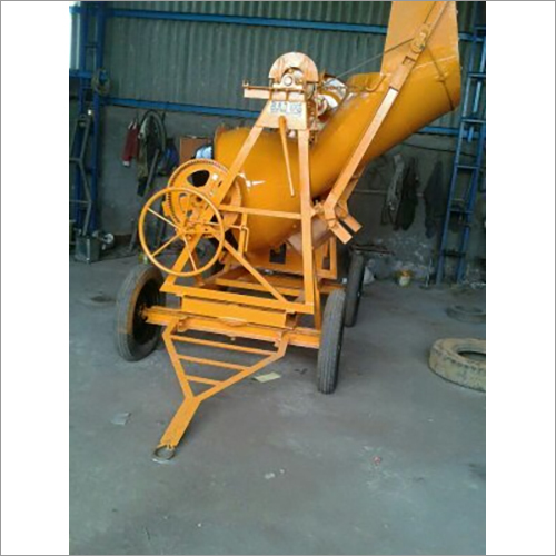 Mechanical Hopper Concrete Mixer - Strong Metallic Enclosure, High Performance for Heavy and Light Duty Applications
