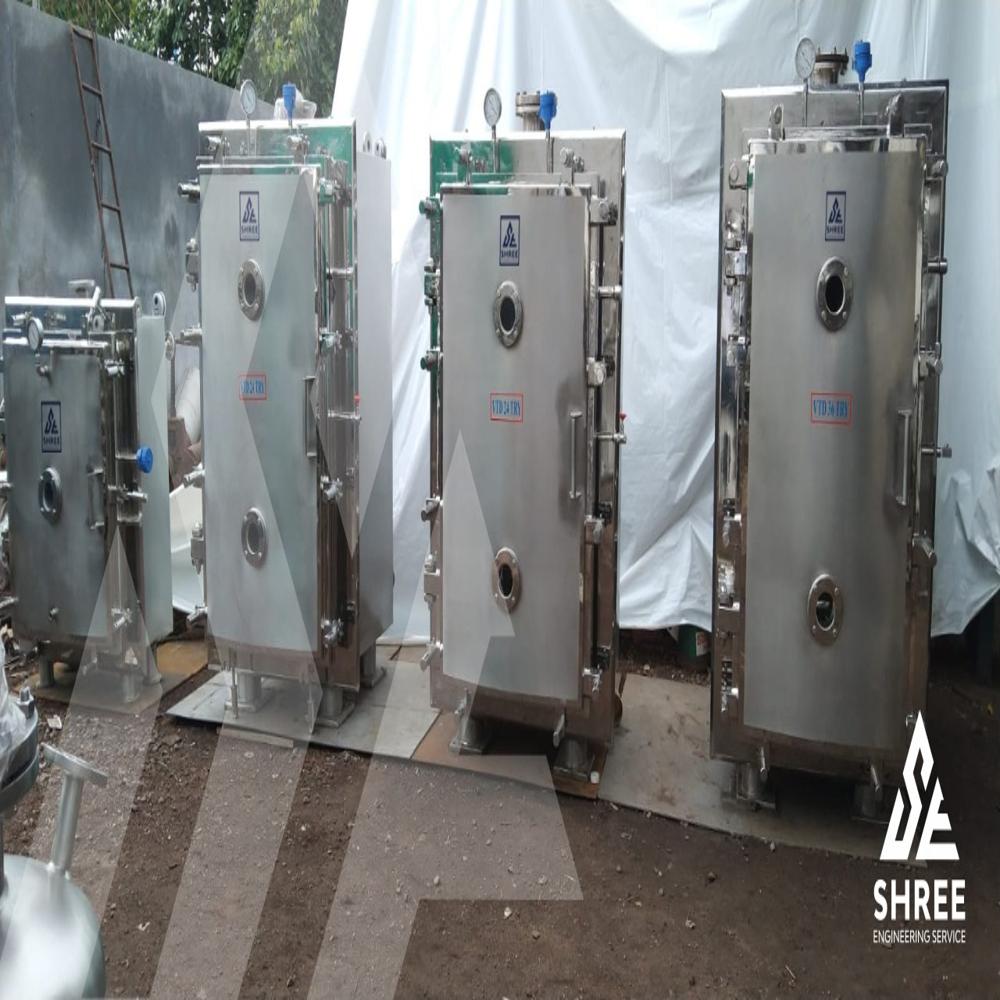 Vacuum Tray Dryer - Capacity: 150 Kg