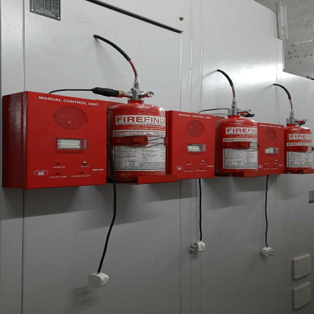 Clean Agent Based Fire Extinguishing System - Capacity: 1-140 Ltr