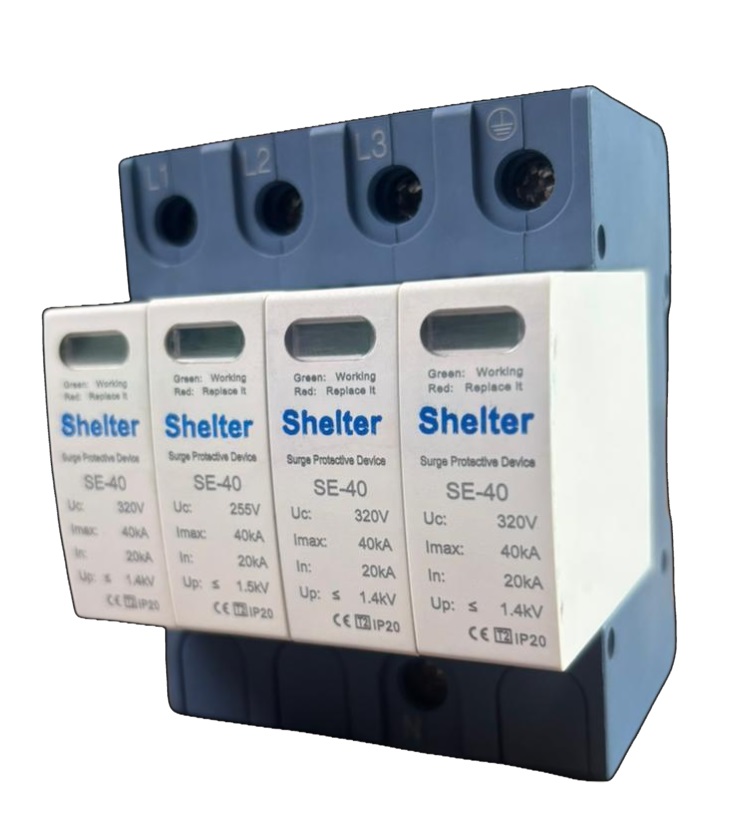 Shelter Type 2 320 - 3 Plus NPE AC SPD