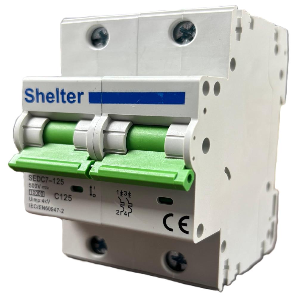 Shelter Dp 125a 800v Mcb - Rated Current: 125 Ampere (Amp)