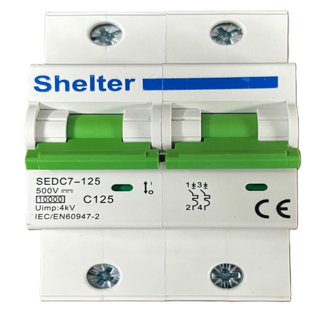 Shelter Dp 125a 800v Mcb - Rated Current: 125 Ampere (Amp)