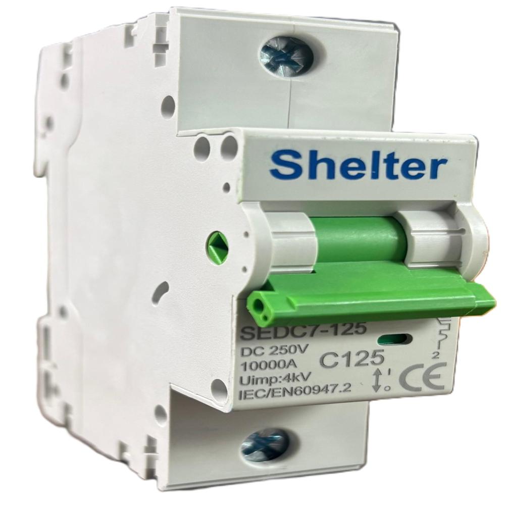 Shelter SP 125A 250V DC MCB