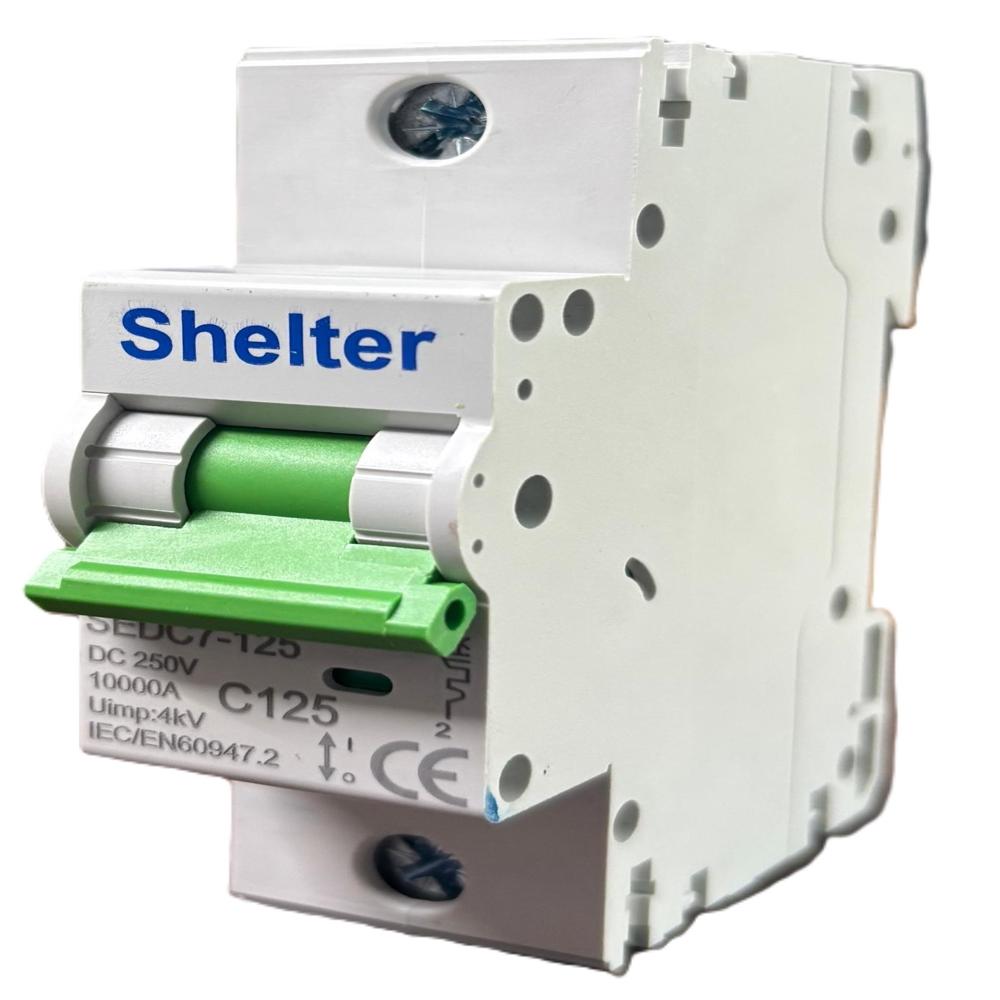 Shelter SP 125A 250V DC MCB