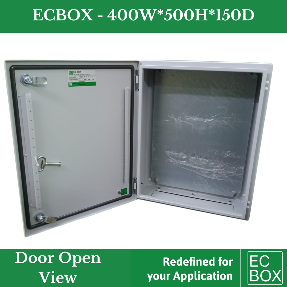 Ecbox405015 Surface Mounting Enclosure - Color: Grey