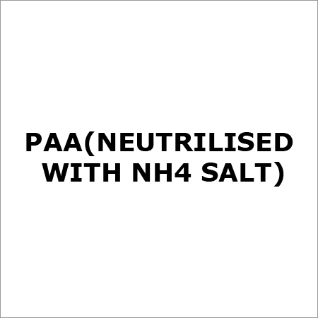 Paa (NH4 नमक के साथ न्यूट्रलाइज्ड)