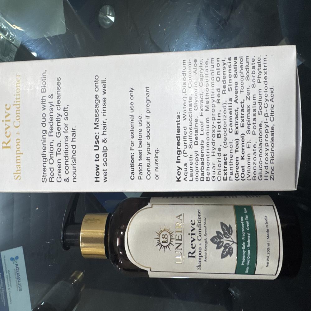 Shampoo plus conditioner