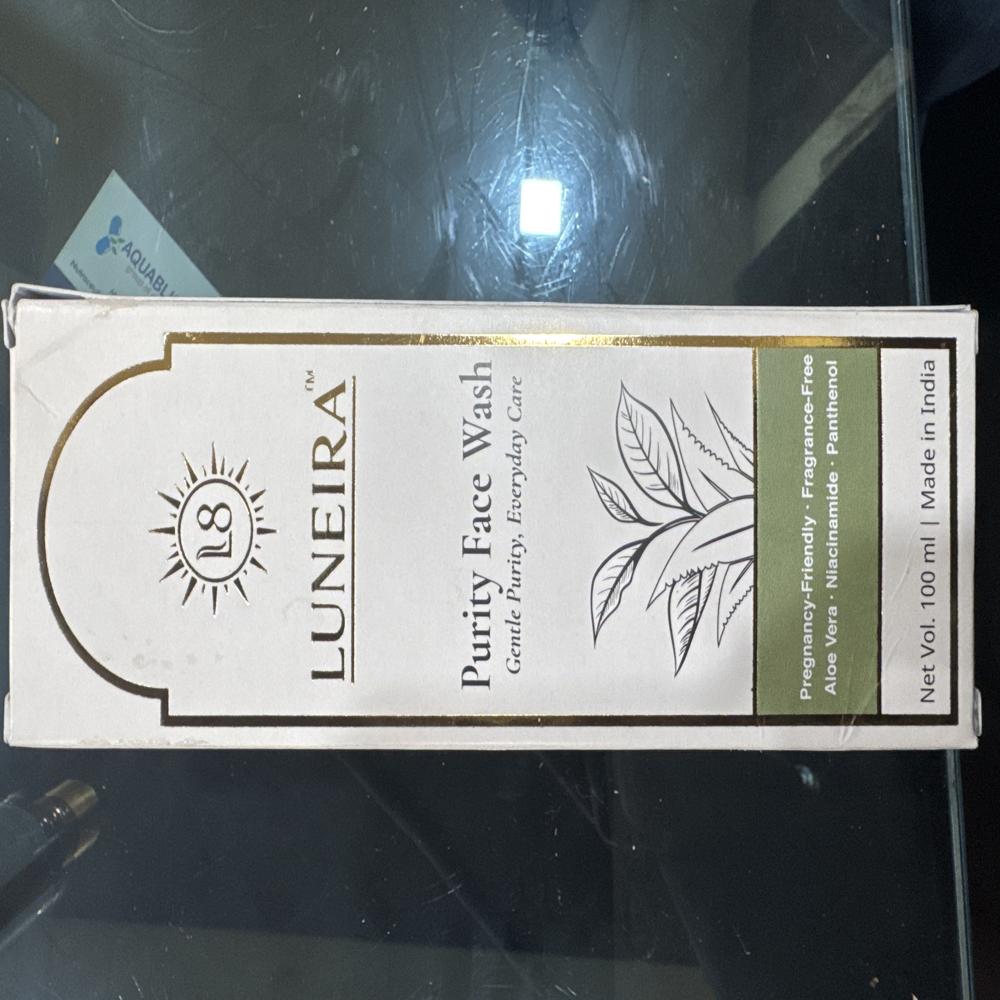 Purity face wash