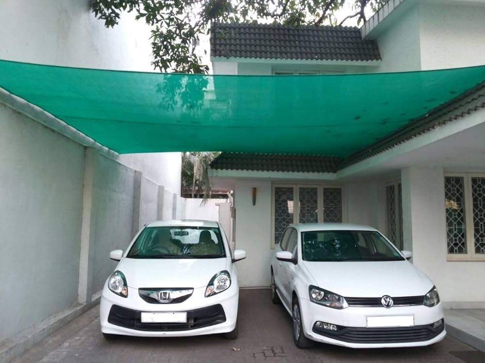 Parking Sun Shade Net - Coating Type: Uv Coating
