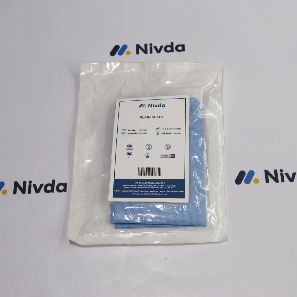 Hospital Plain Sheet 120x150cm