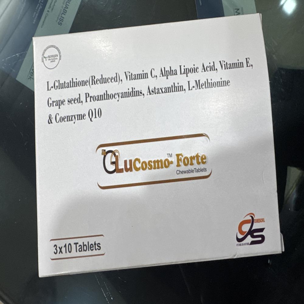 Skin whitening tablets