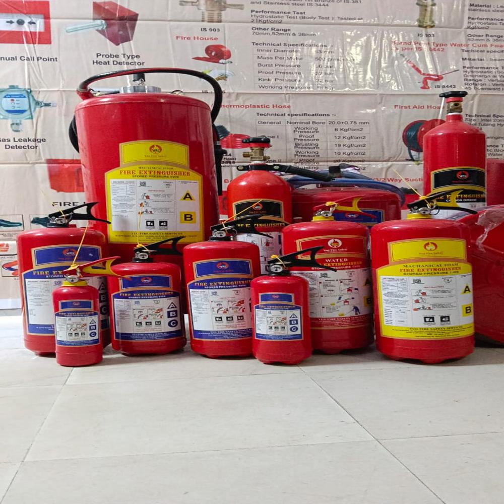 Carbon Dioxide Trolley Mounted Type Fire Extinguisher