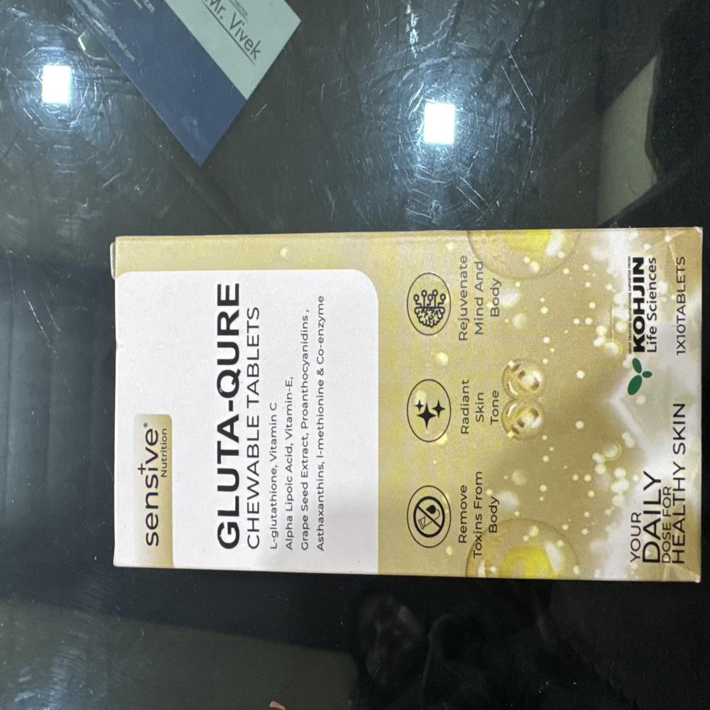 Glutathione chewable products