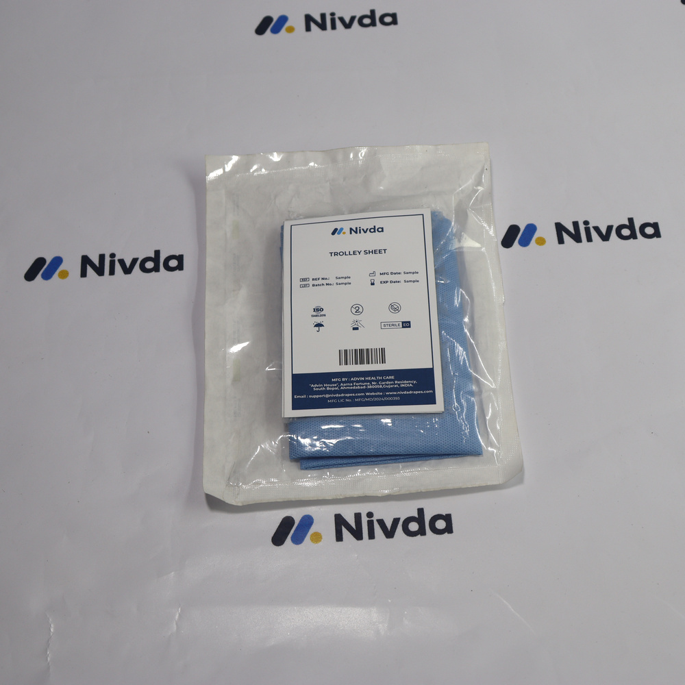 Healthcare Trolley Sheet 80x100cm