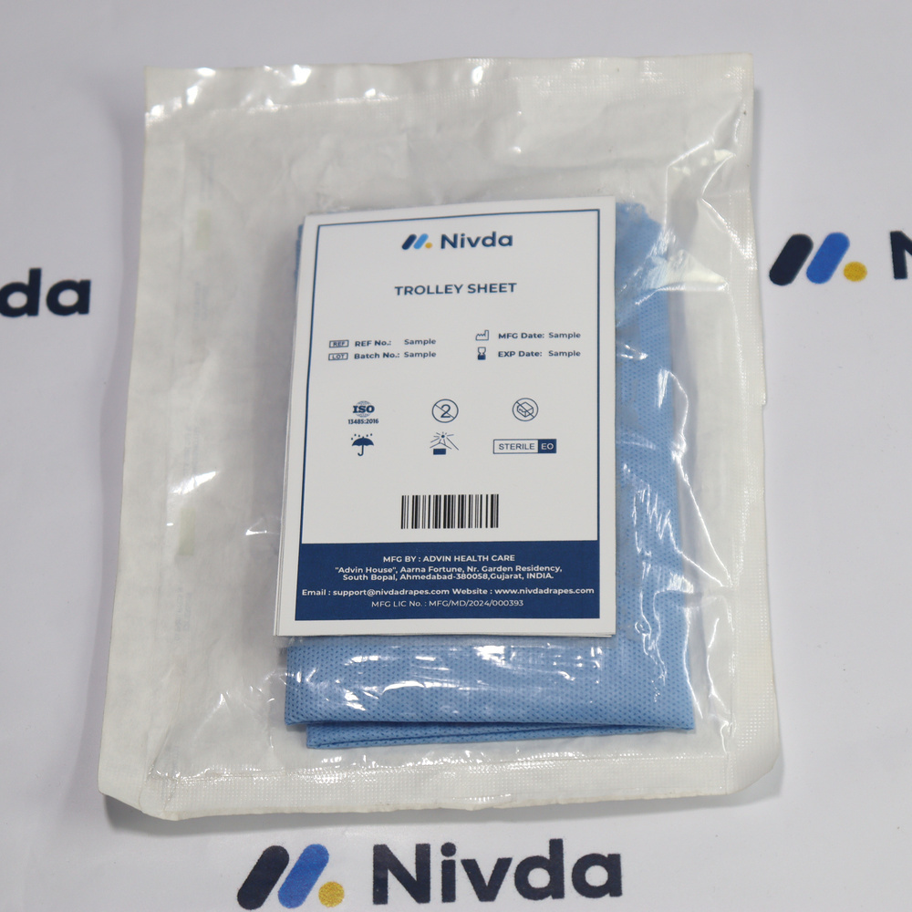 Healthcare Trolley Sheet 80x100cm