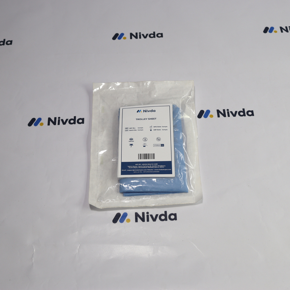 Clinic Trolley Sheet 100x150cm