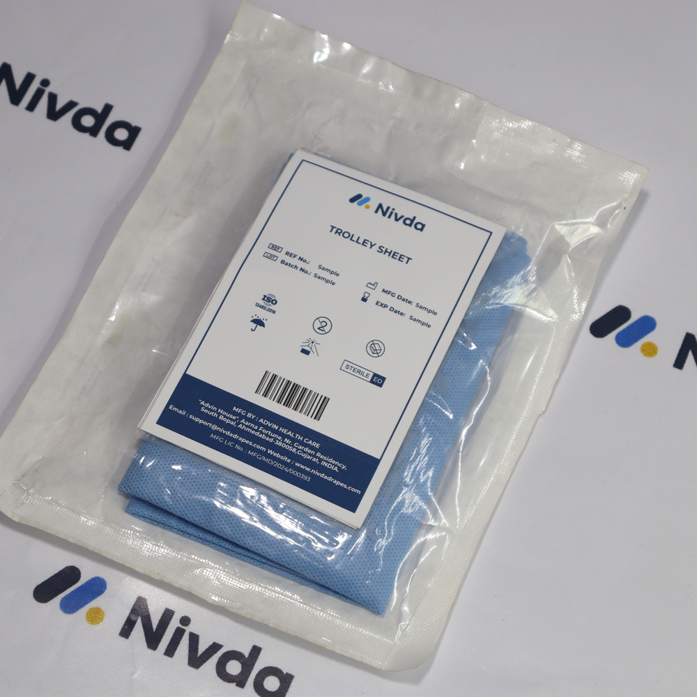 Clinic Trolley Sheet 100x150cm