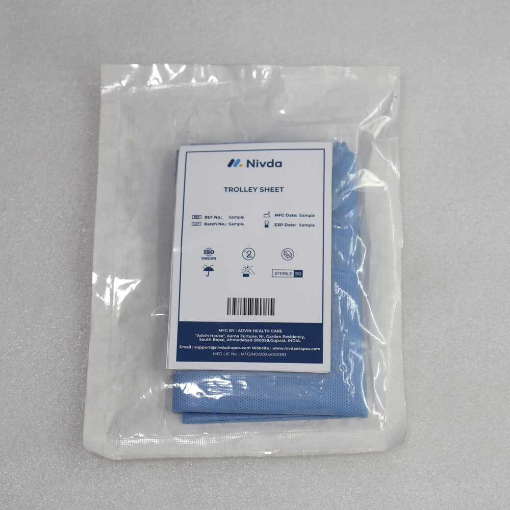 Clinic Trolley Sheet 100x150cm