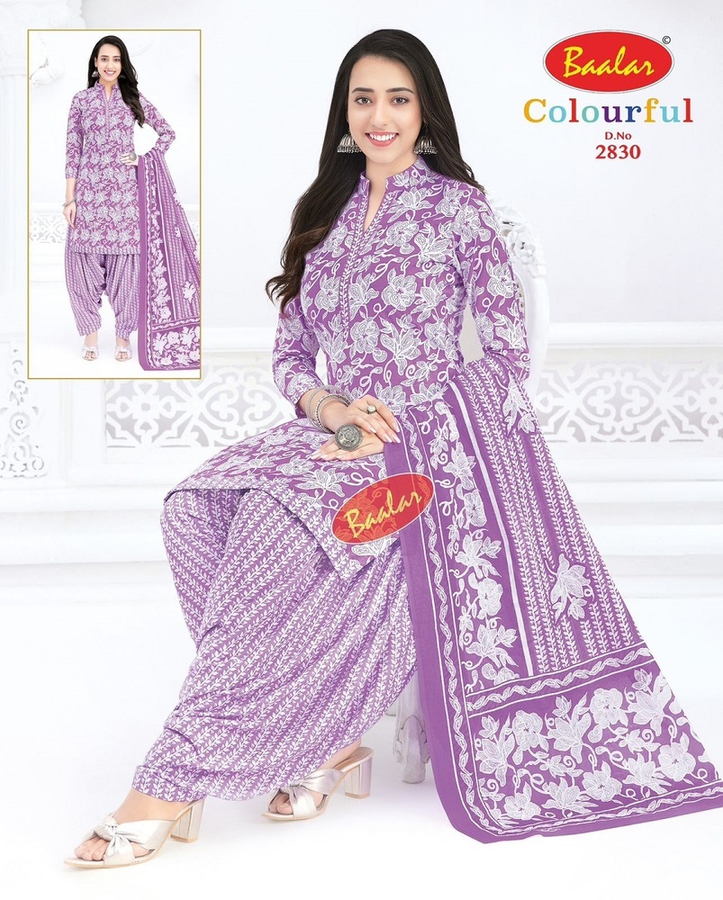 Baalar Colourful Vol-28 Dress Material