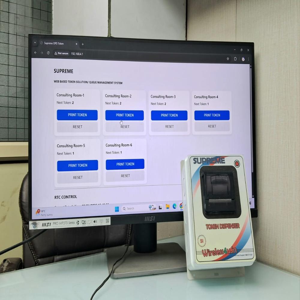 TOKEN DISPENSER IP BASED